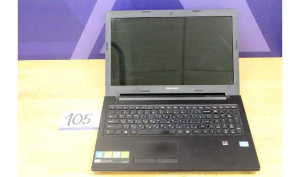 laptop LENOVO, G500s, Intel Core i5, zonder lader, paswoord niet gekend, werking niet gekend